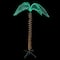 7ft. Pre-Lit Tropical Palm Tree Outdoor Decoration with Rope Lights